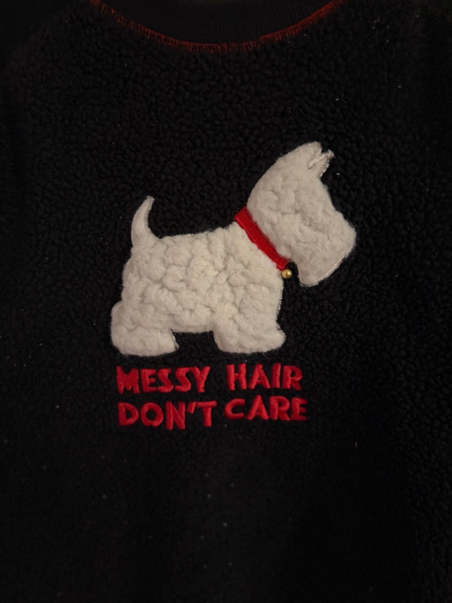 Secret Treasures Dog Fleece Sweatshirt Size L (12-14) 3