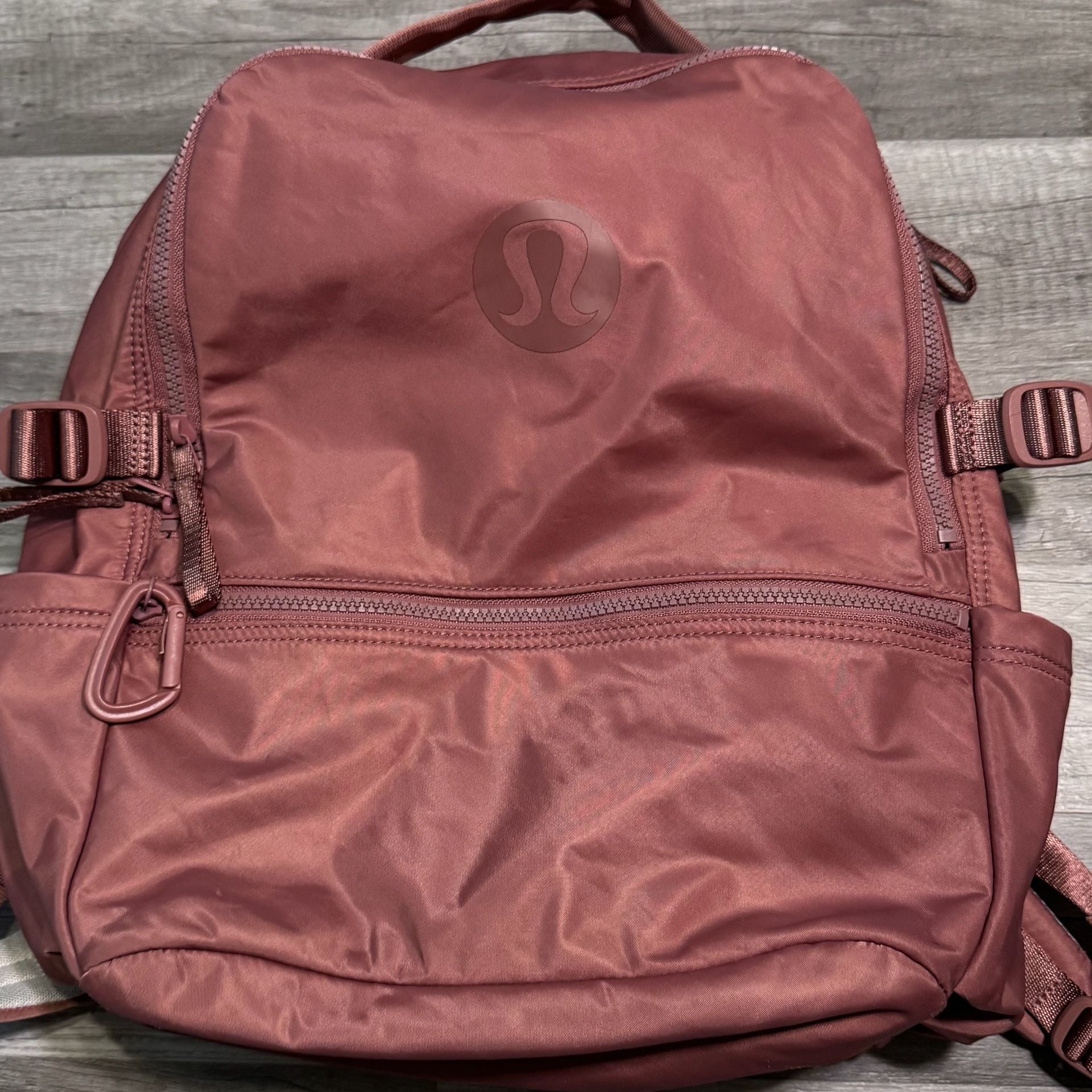 Lululemon New Crew Backpack 22L Size O/S Ashen Rose 3