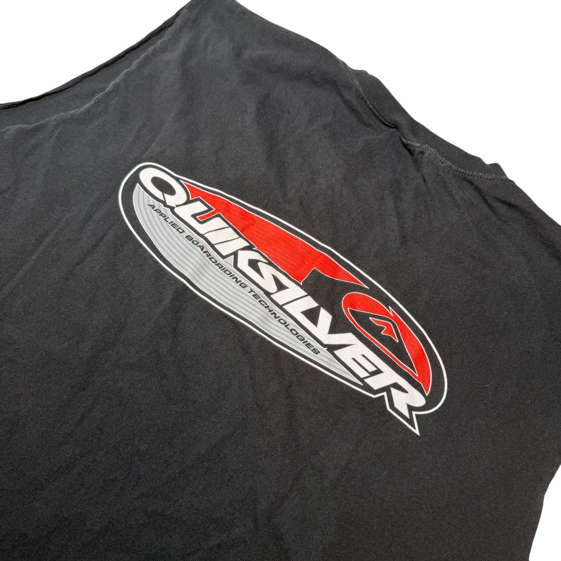 Quiksilver Tank Top Size XXL Black Applied Boardriding Technologies 4