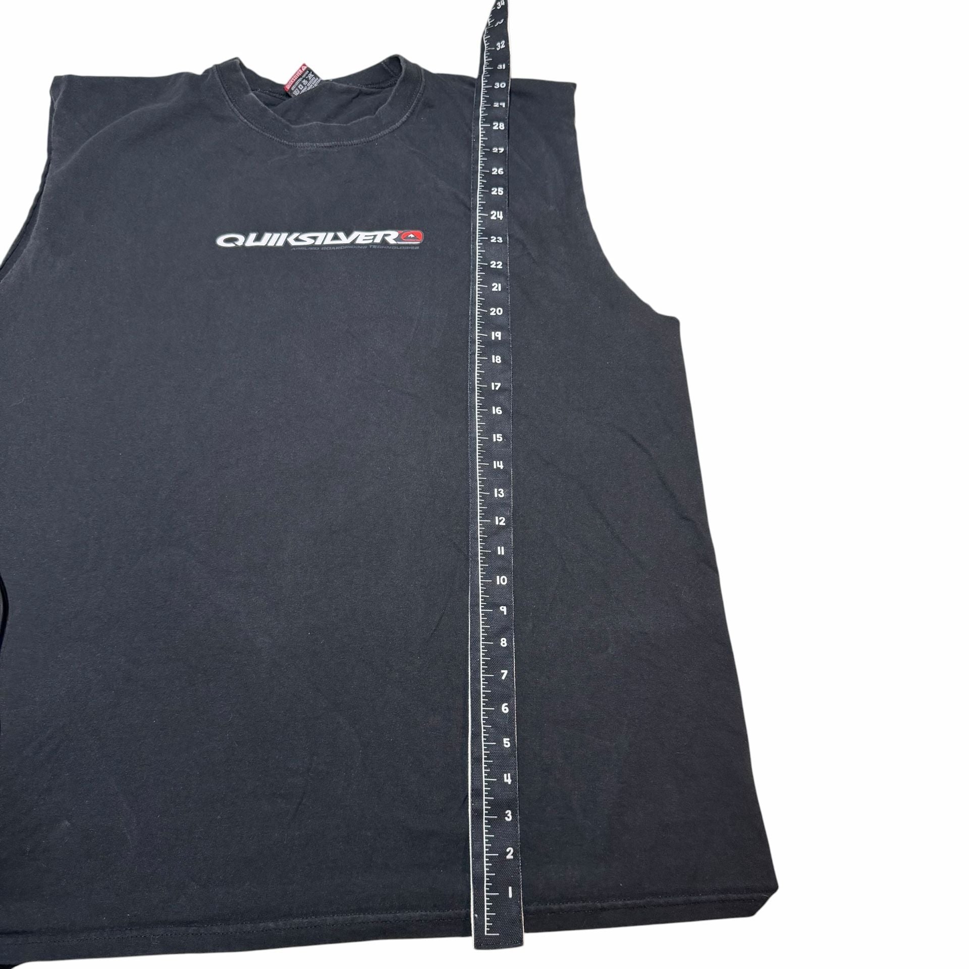 Quiksilver Tank Top Size XXL Black Applied Boardriding Technologies 7