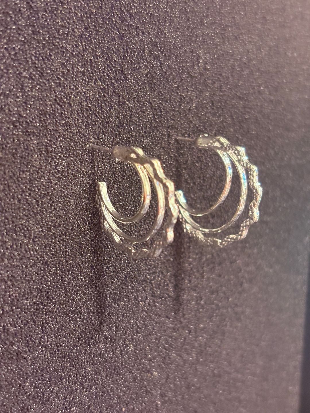 Triple Hoop Earrings 5