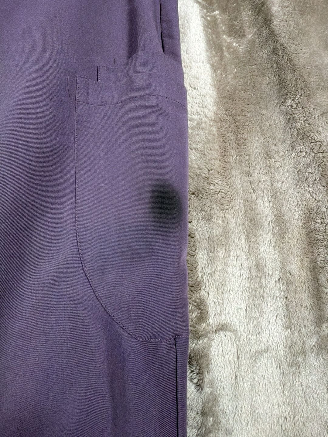 Mandala Scrub Small Pants Purple Stretch Pocket Jogger 3