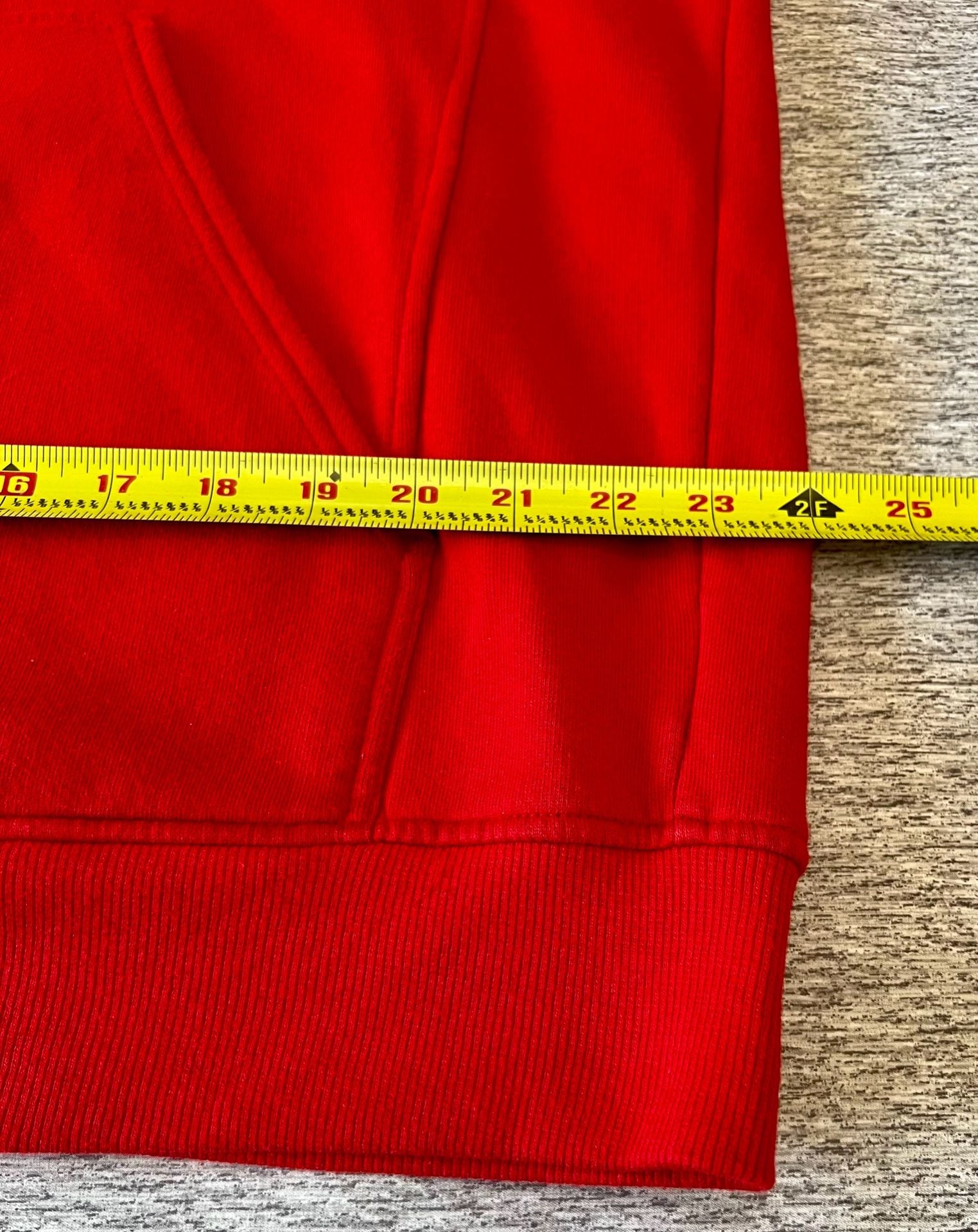 adidas Essentials 2- Stripes Fleece Hoodie - Red 6