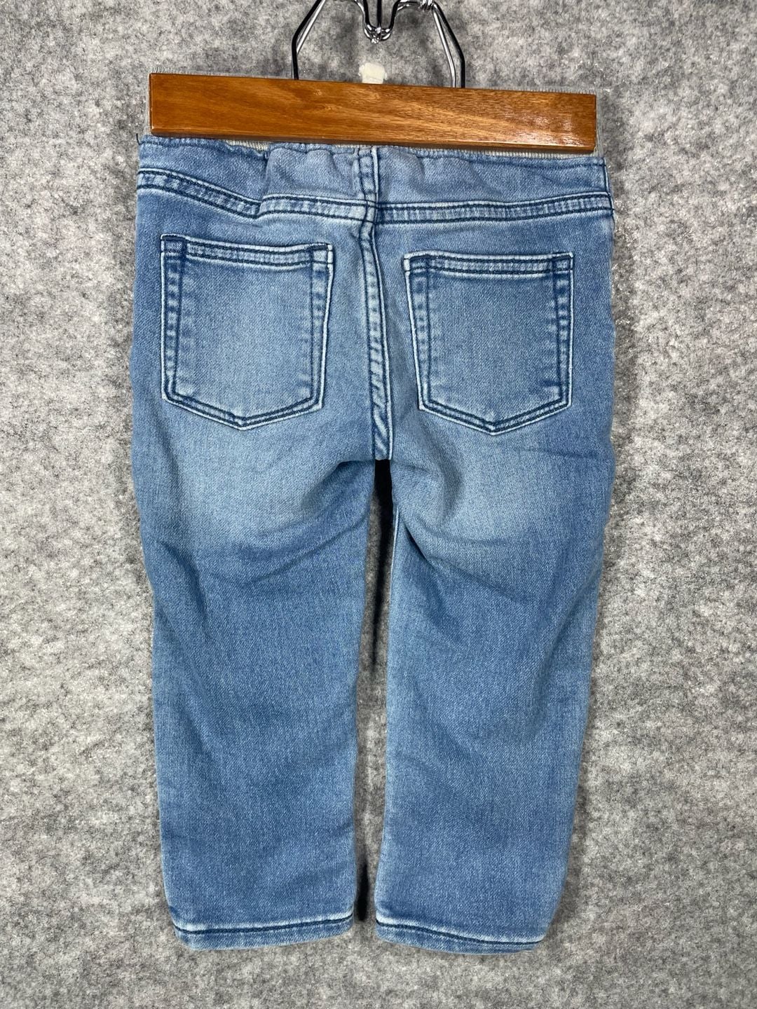 Gap My First Easy Slim Jeans Size 18-24 Months Blue Pull-On Denim 3