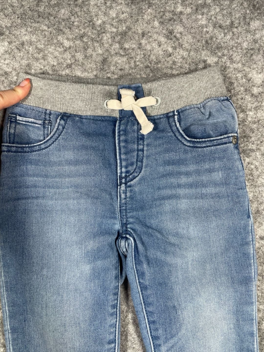Gap My First Easy Slim Jeans Size 18-24 Months Blue Pull-On Denim 4