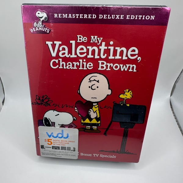 Be My Valentine Charlie Brown Remastered Deluxe Edition DVD Sealed Peanuts