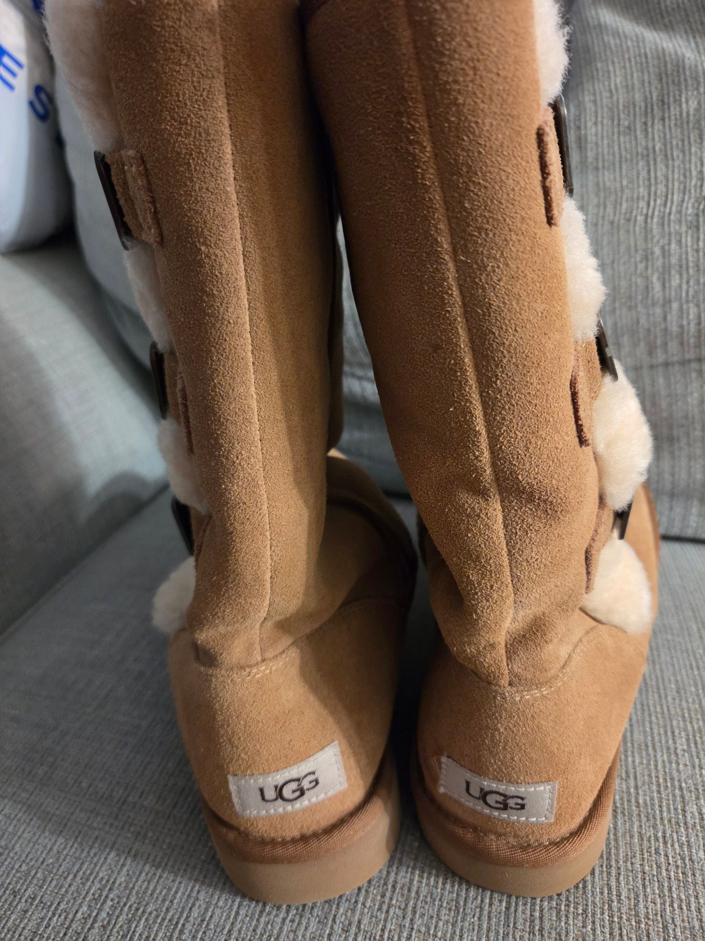UGG Klea Boots Chestnut Suede 3