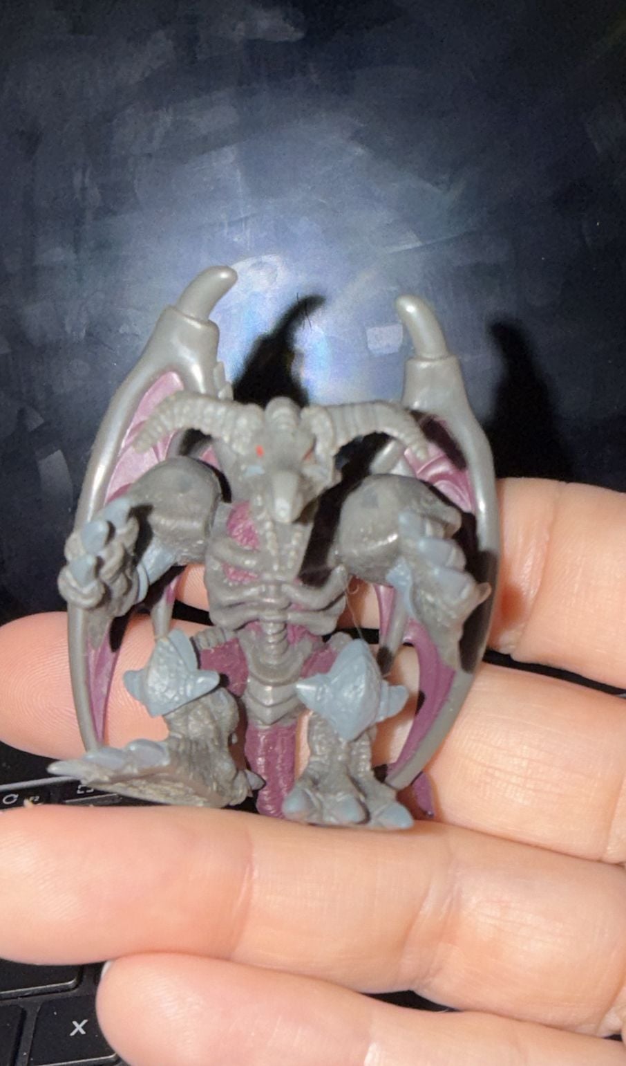 Yu-Gi-Oh Red Eyes Black Metal Dragon Figure With arena Base card 2