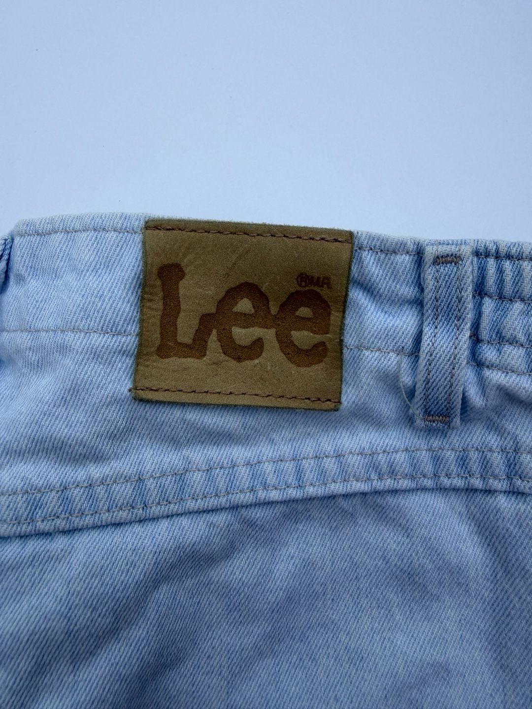 Lee Jeans Size 14P Light Wash High Rise Tapered Vintage 2