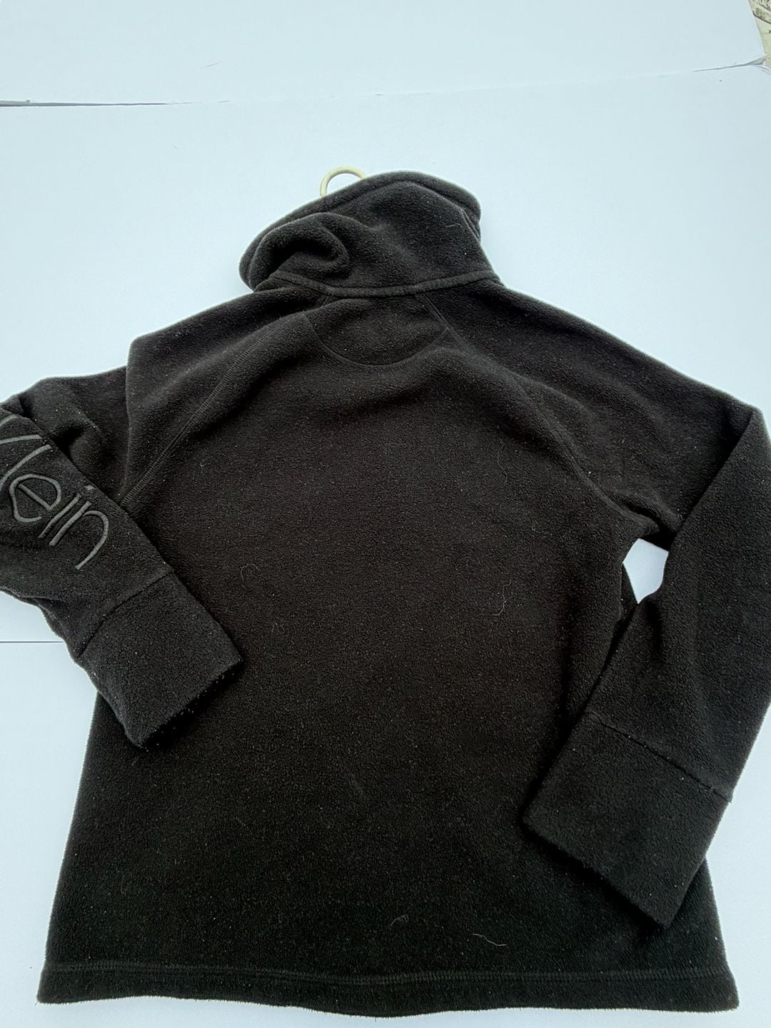 Calvin Klein Performance Fleece Jacket Size M Black Full Zip 5