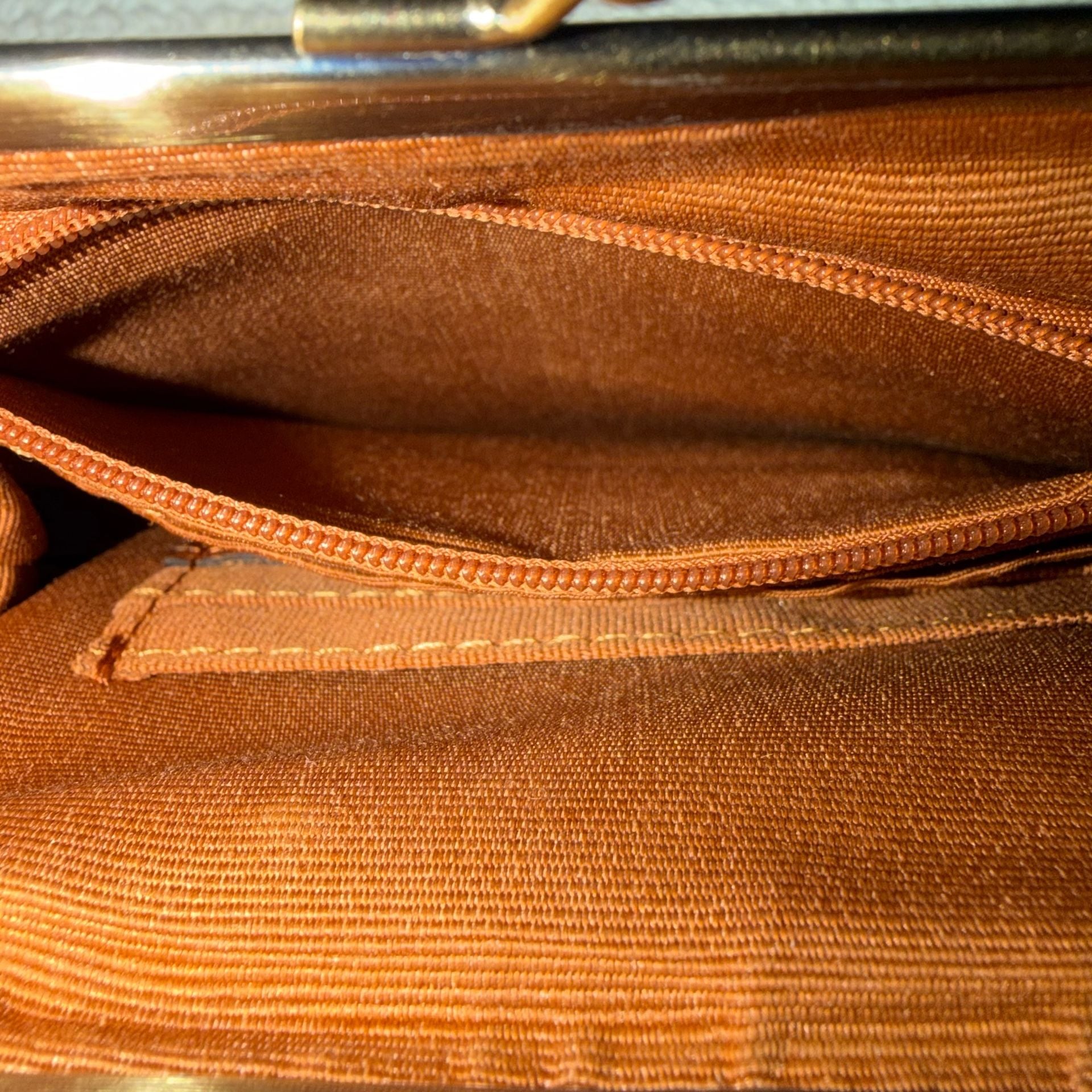 Patricia Nash Savena Tooled Leather Kiss-Lock Wristlet 9