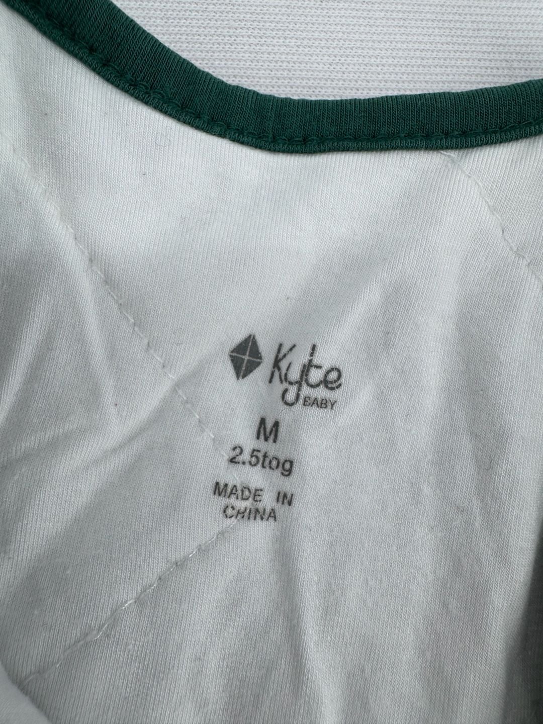 Kyte Baby Sleep Bag Size M 2.5 Tog Green 3