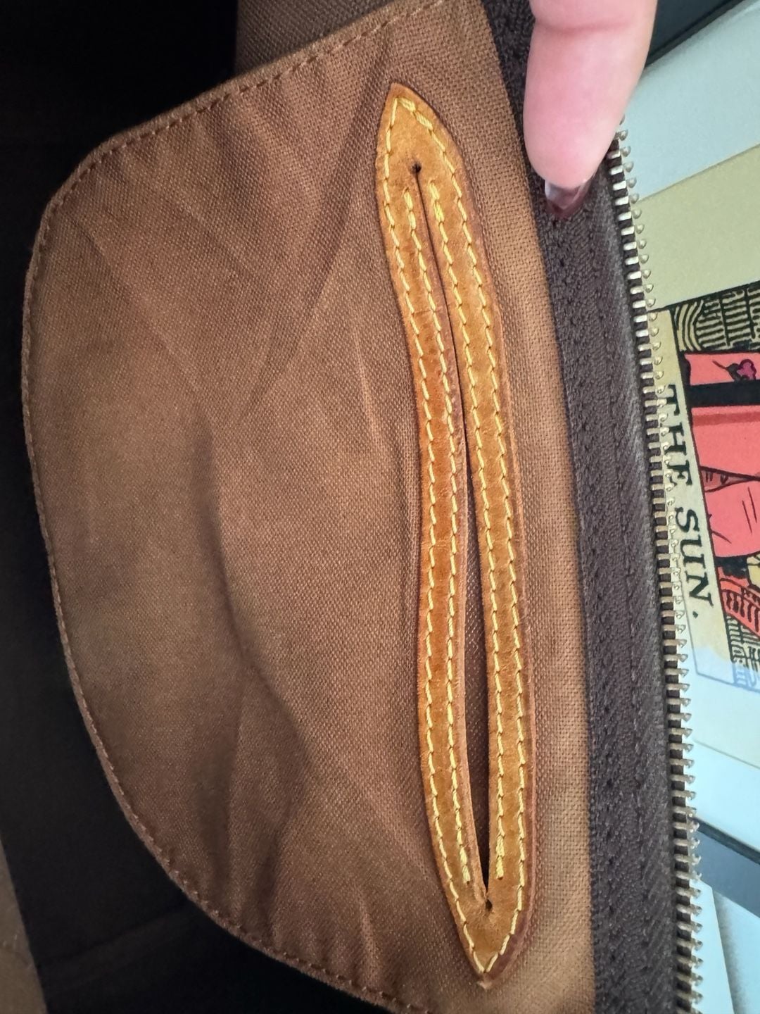 Louis Vuitton Monogram Speedy 30 Handbag Brown 9