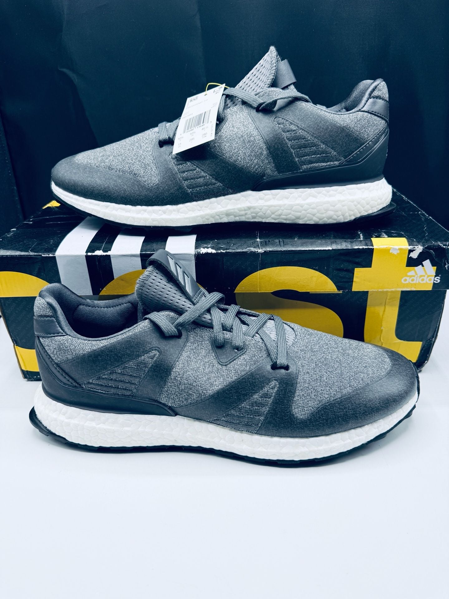 Adidas Crossknit 3.0 Golf Shoes Size 11 Grey BB7884 New with Box!! 2