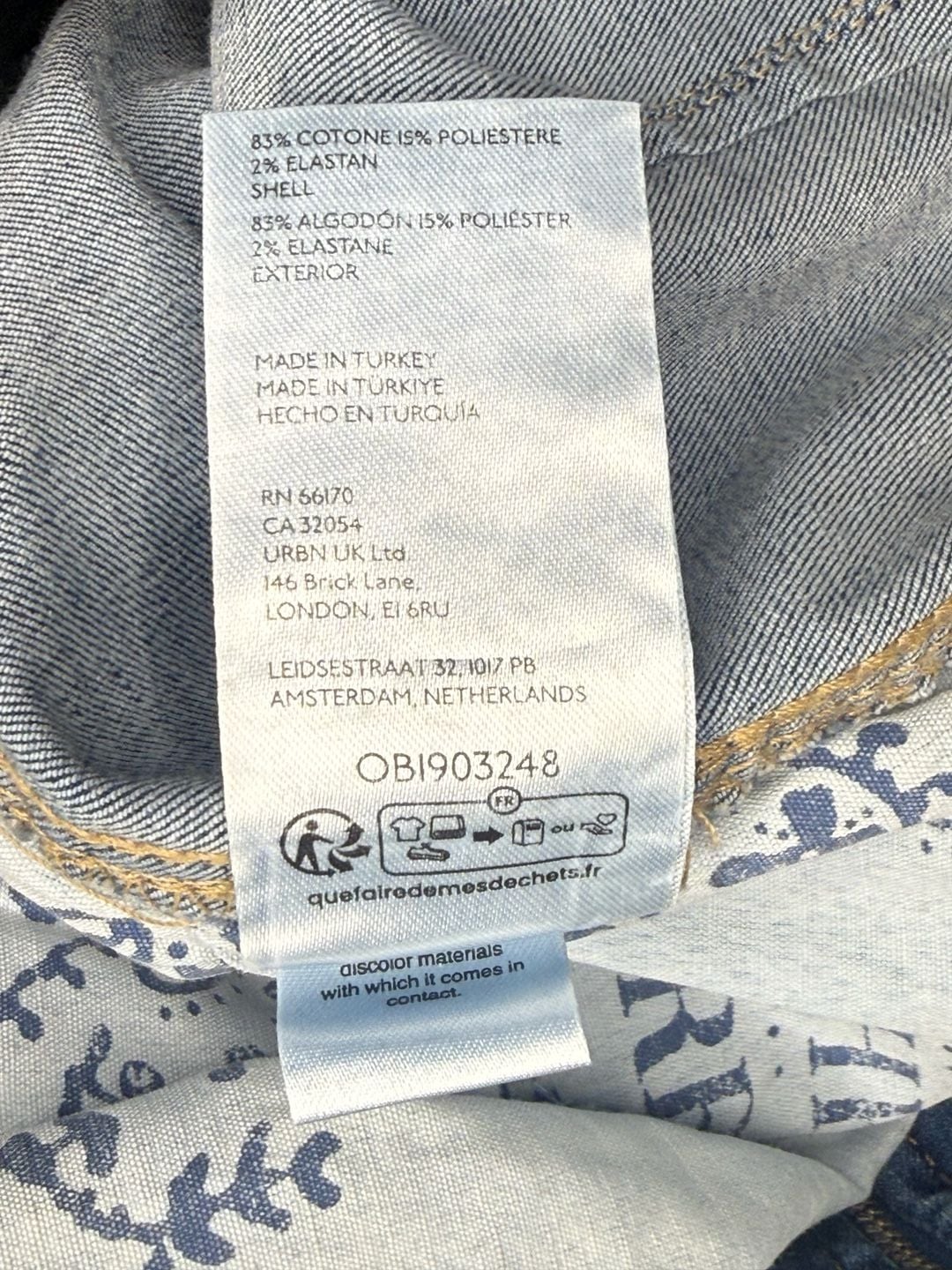 We The Free Crvy 2nd Ave Bootcut Fit Jumpsuit Size 6 Blue Denim 7