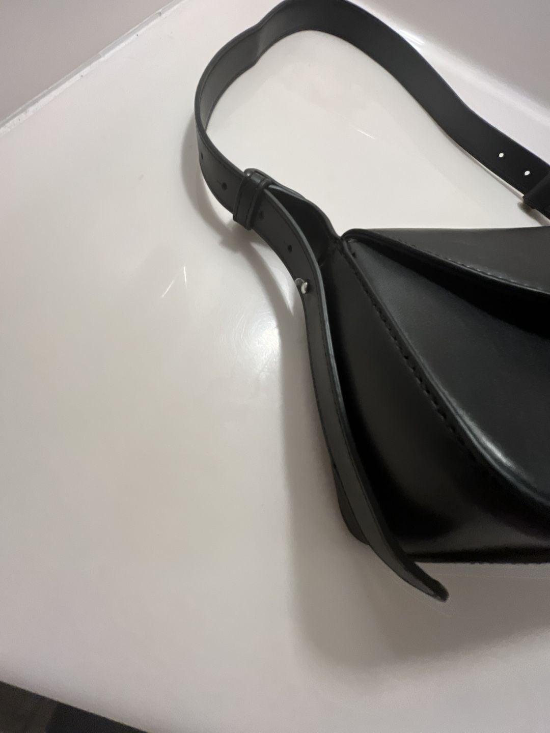 Urban Expressions Black Vegan Leather Handbag 4