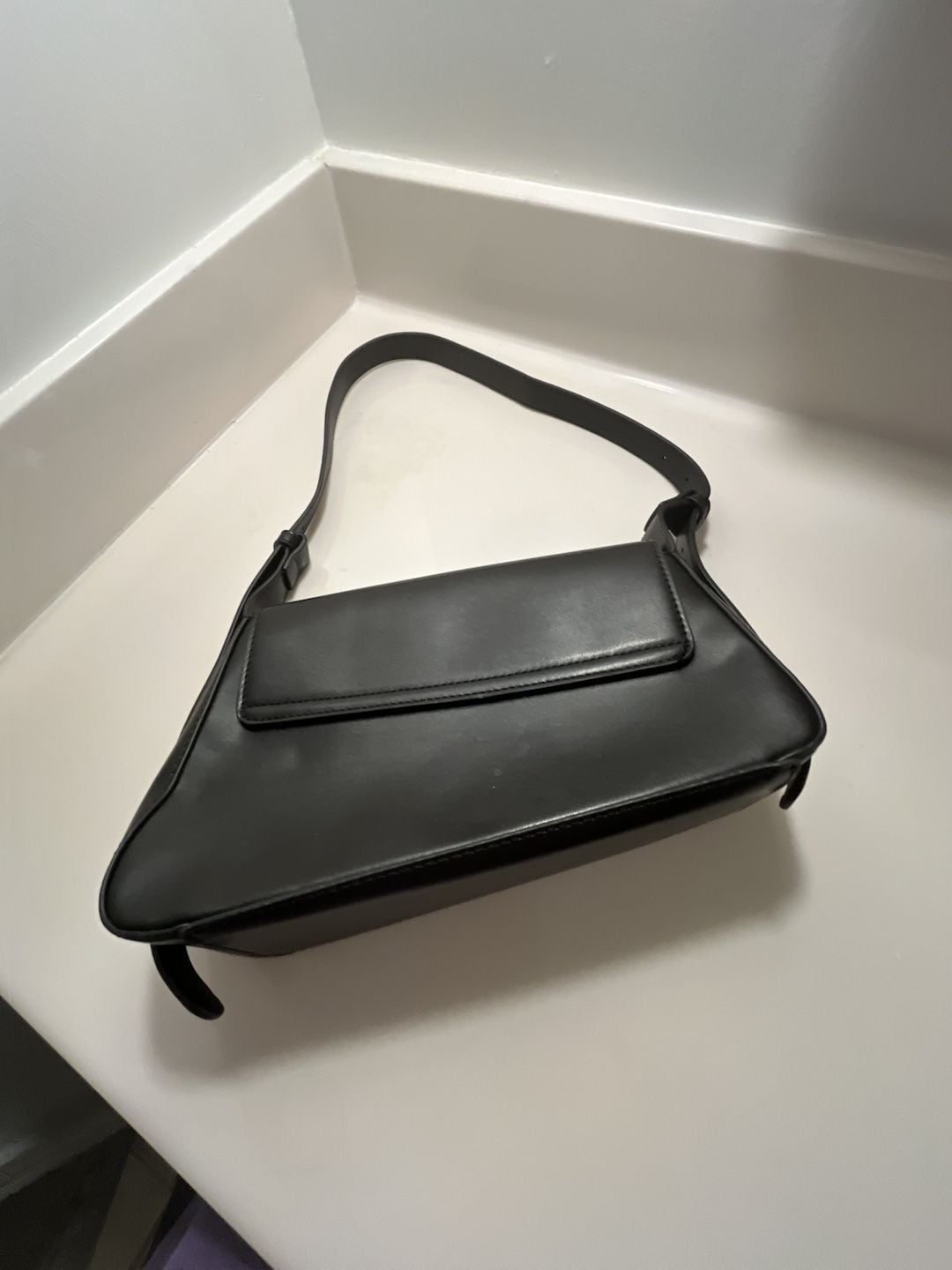 Urban Expressions Black Vegan Leather Handbag 11