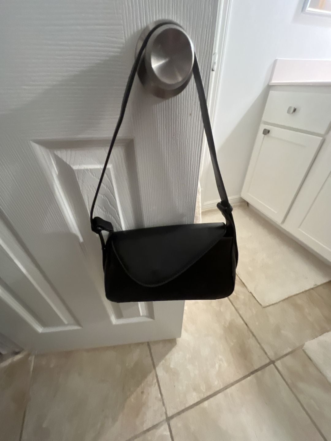 Urban Expressions Black Vegan Leather Handbag 14