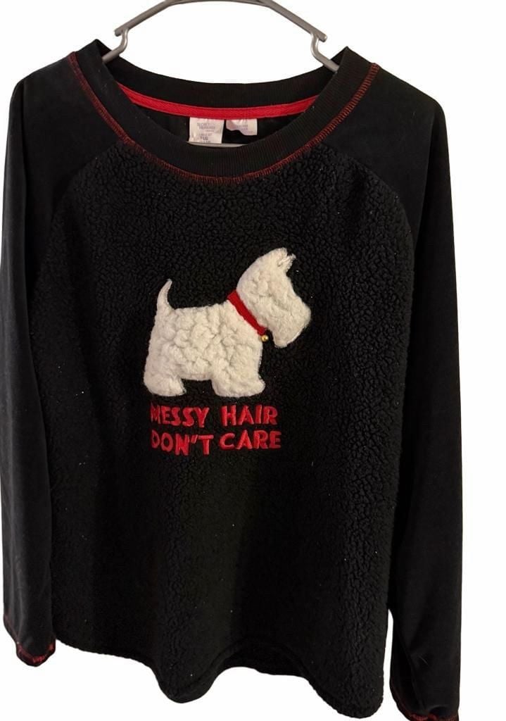 Secret Treasures Dog Fleece Sweatshirt Size L (12-14) 2
