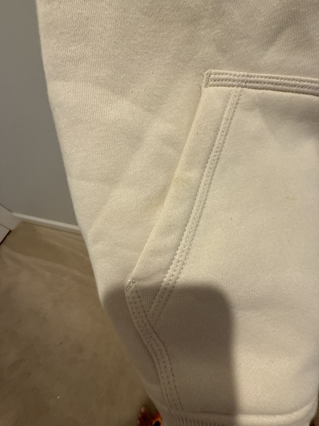 Carhartt Clarksburg Hoodie Size M (8-10) Cream White 5