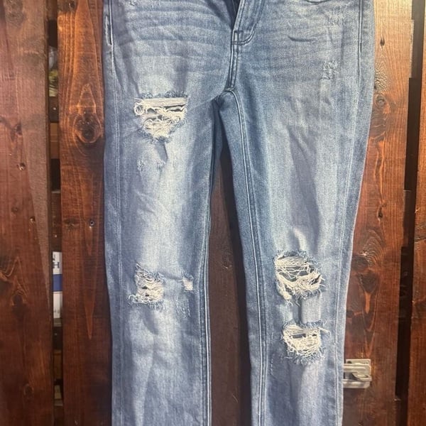 Vervet Distressed Jeans Size 26 Blue