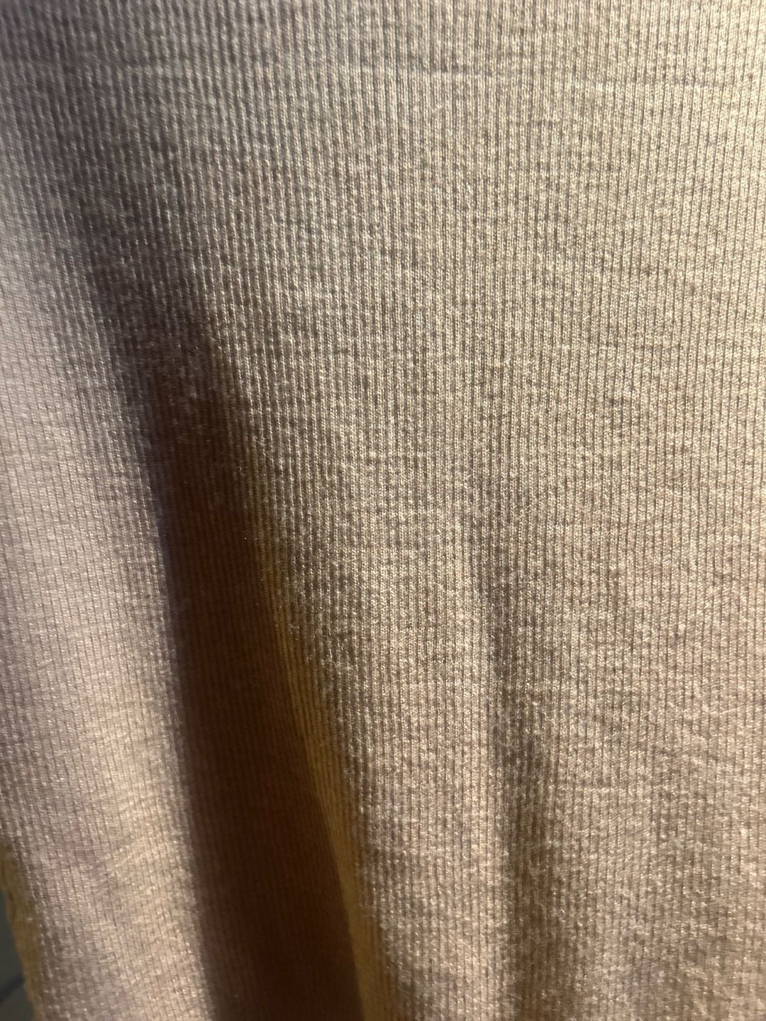 Loro Piana Ribbed Knit Henley Top Made in Italy Brown 7