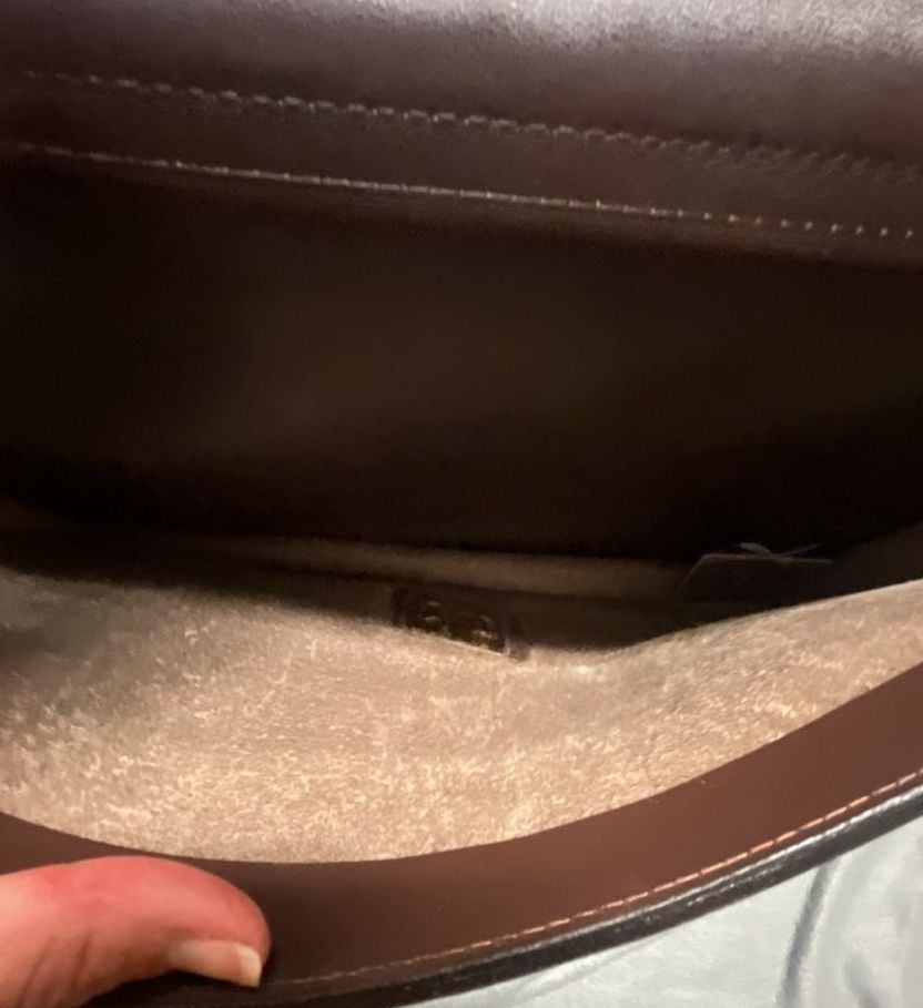 Gold Pfeil Vintage Brown Leather Briefcase Document Bag 5