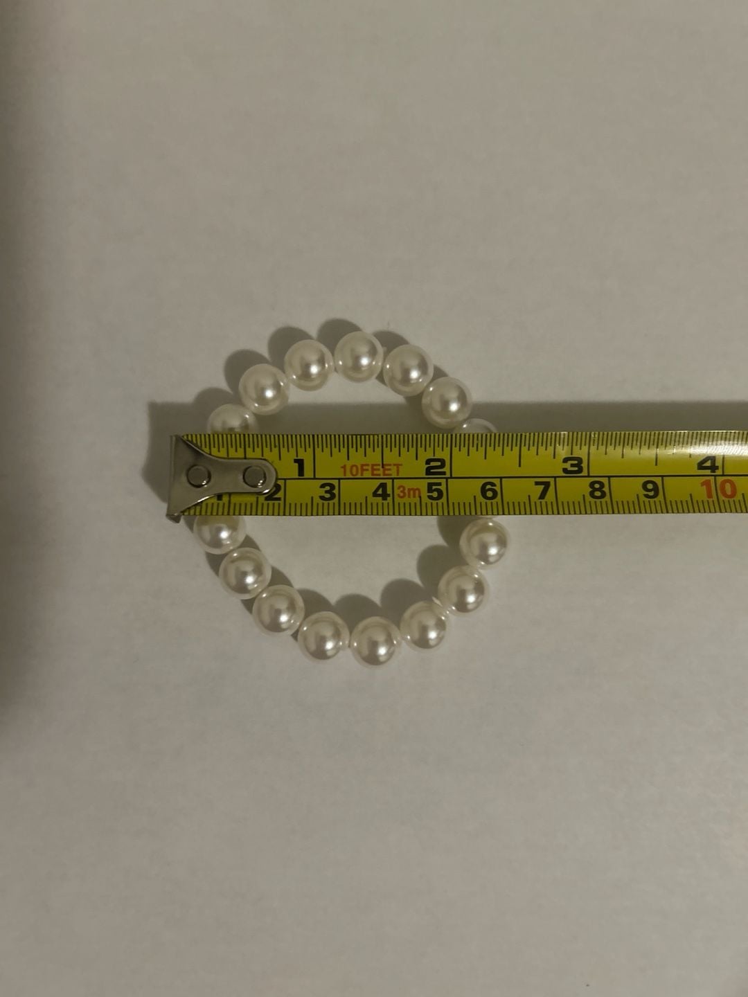 White Howlite Natural Stone Beaded Stretch Bracelet 4