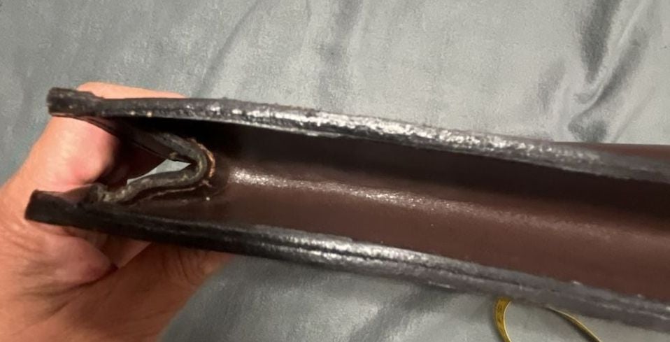 Gold Pfeil Vintage Brown Leather Briefcase Document Bag 11