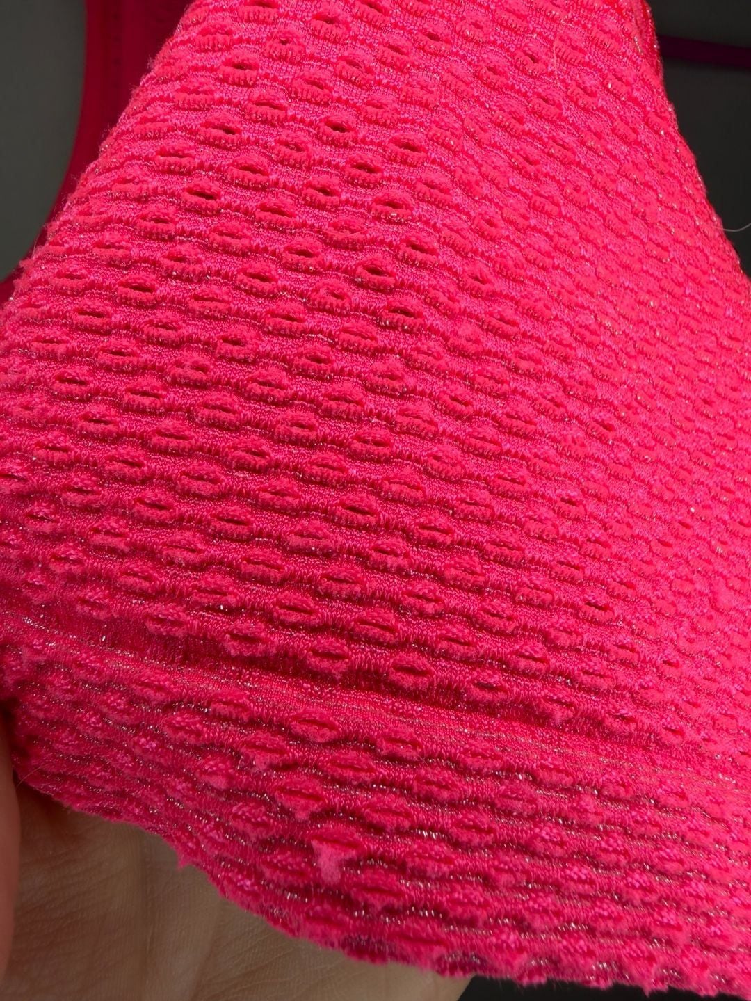 Lyrebird Anthropologie Tank Top S/M Pink Metallic Mesh Crop Top NWT 6
