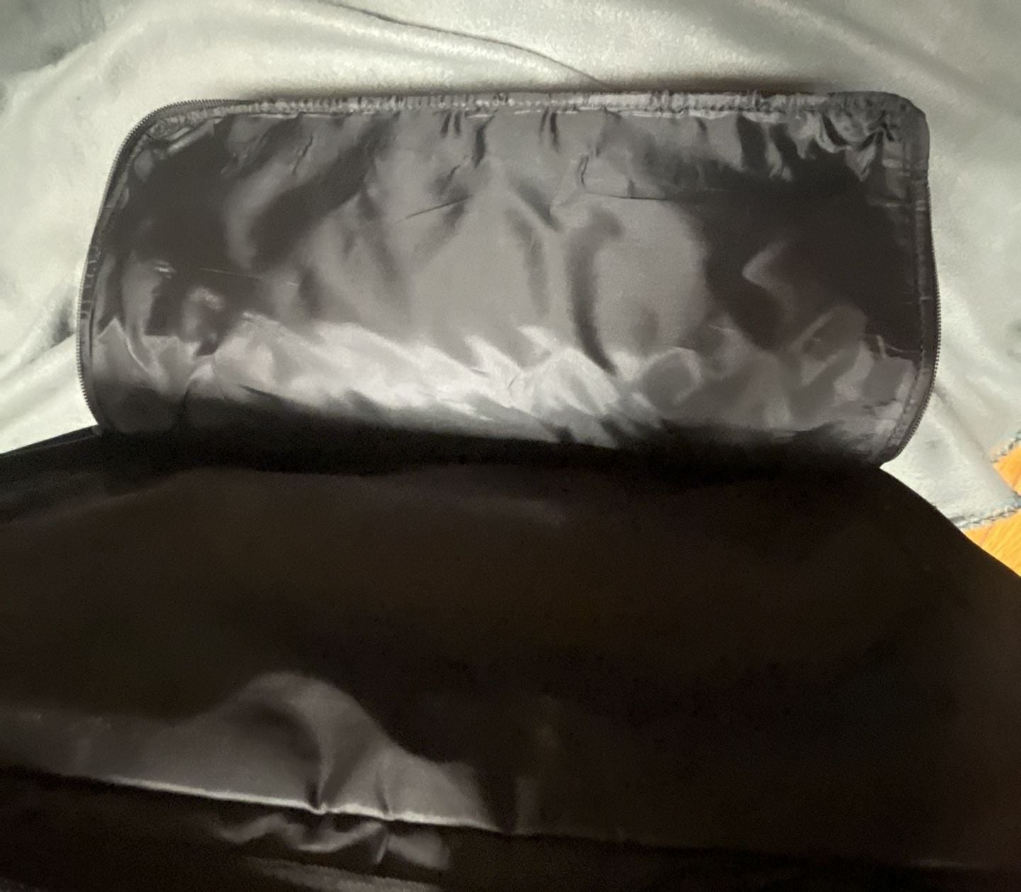 Samsonite Leather Briefcase Laptop Bag Black 11