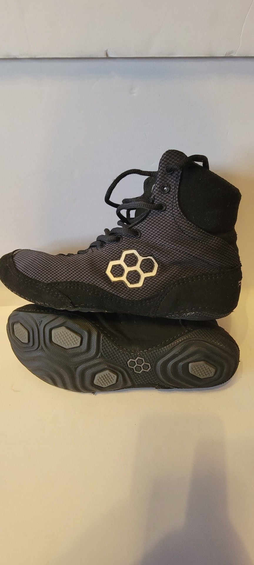Rudis Colt 2.0 Wrestling Shoes Size 11 Black Chrome 2
