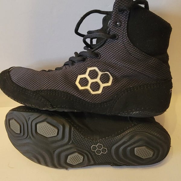 Rudis Colt 2.0 Wrestling Shoes Size 11 Black Chrome