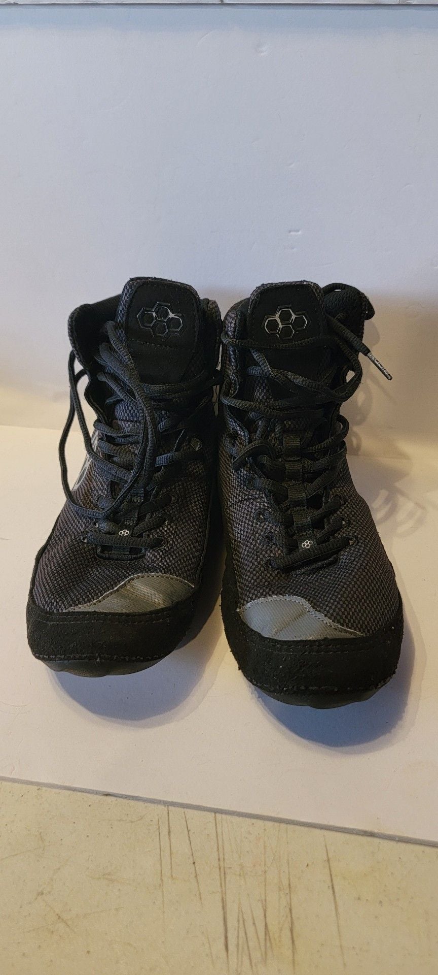 Rudis Colt 2.0 Wrestling Shoes Size 11 Black Chrome 10