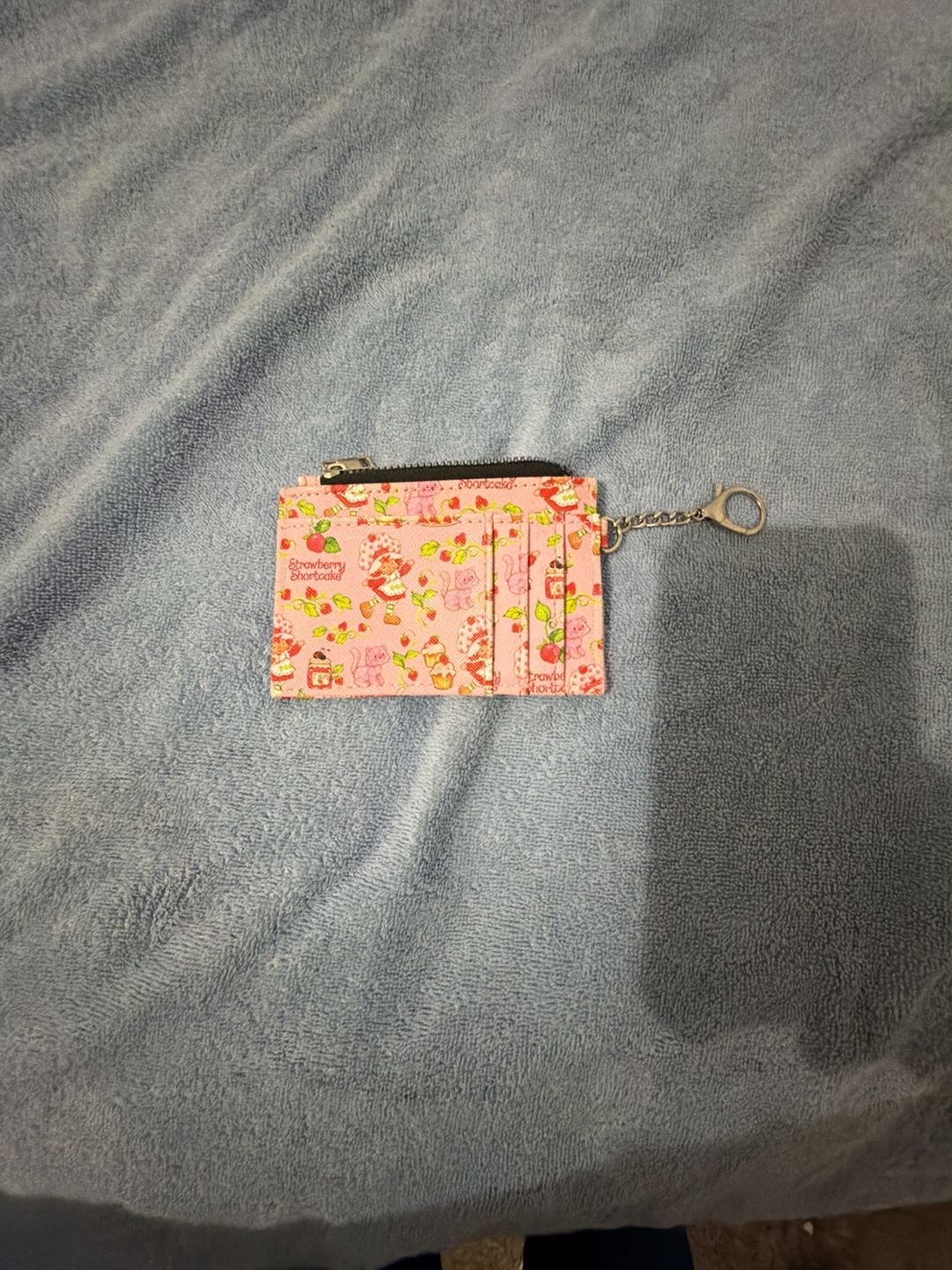 Strawberry Shortcake Zippered Card Holder and Coin Wallet 2