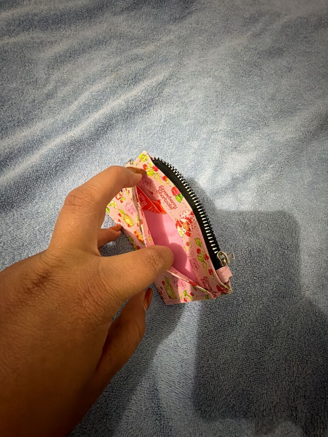 Strawberry Shortcake Zippered Card Holder and Coin Wallet 5