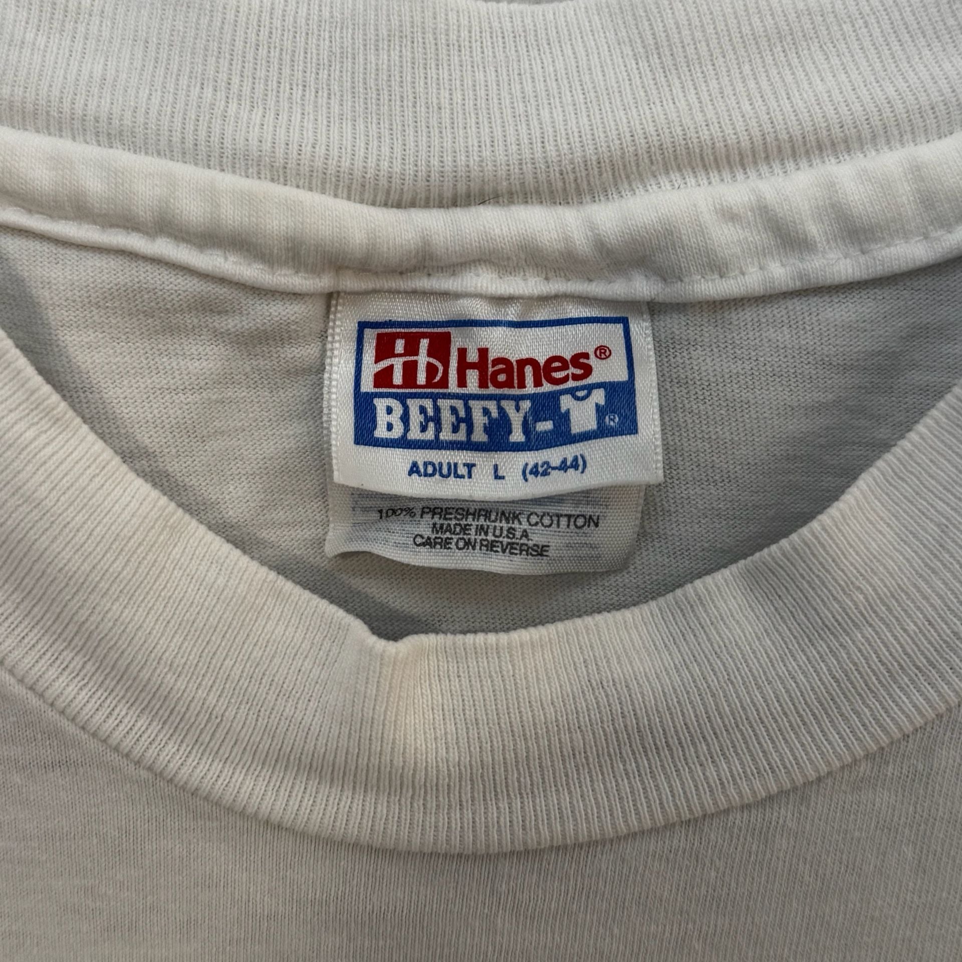 Vintage 90s Graphic Tee Men's Horse Racing Jumping Over Pocket 7