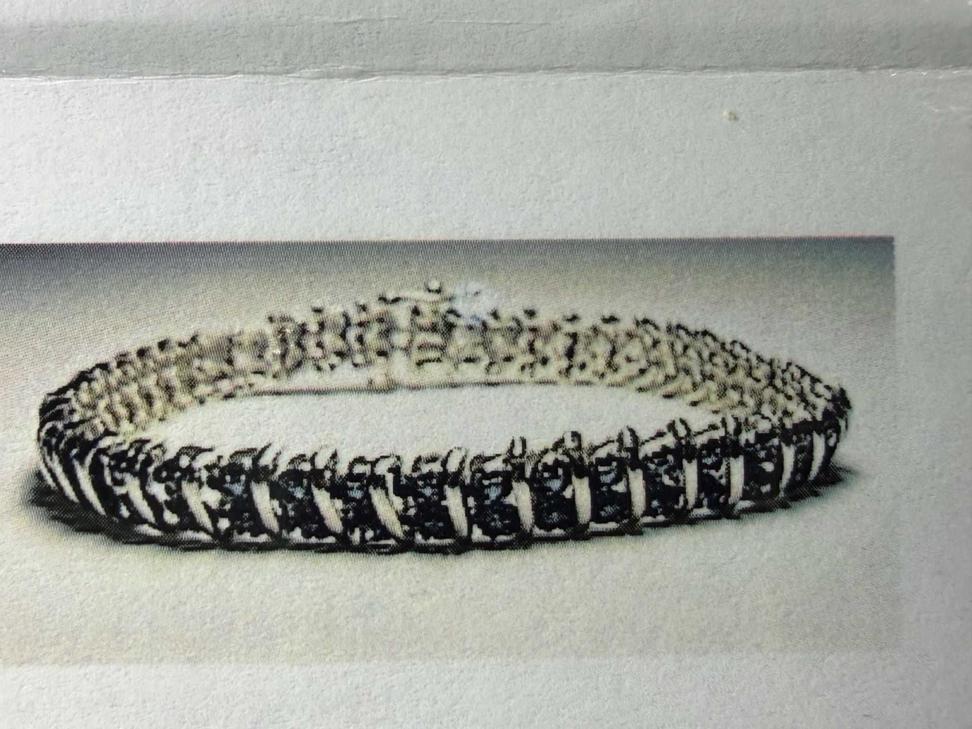Universal Gemological Laboratory Blue Diamond Tennis Bracelet Size 7.25 Sterling 5