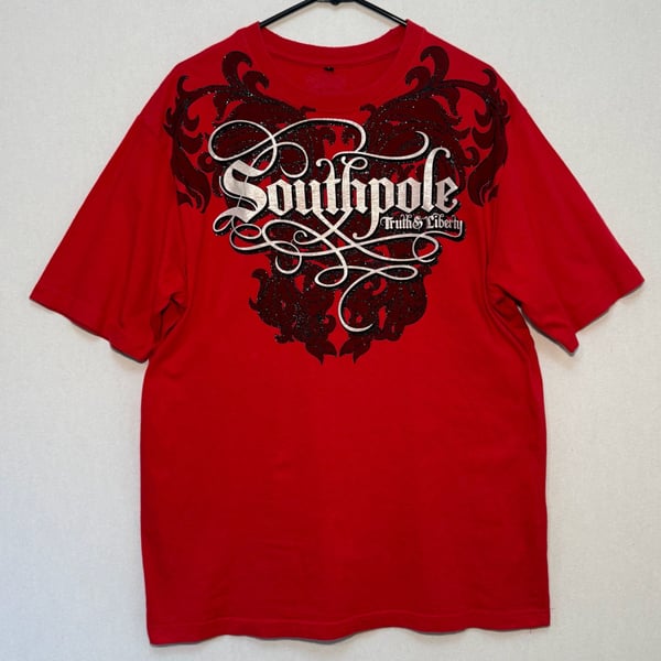 Vintage Southpole Truth & Liberty Graphic T-Shirt Red