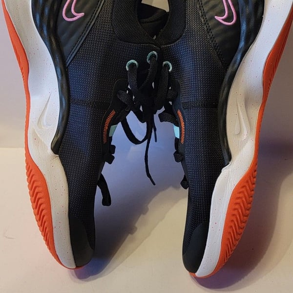 Nike Basketball Shoes Black Pink Orange