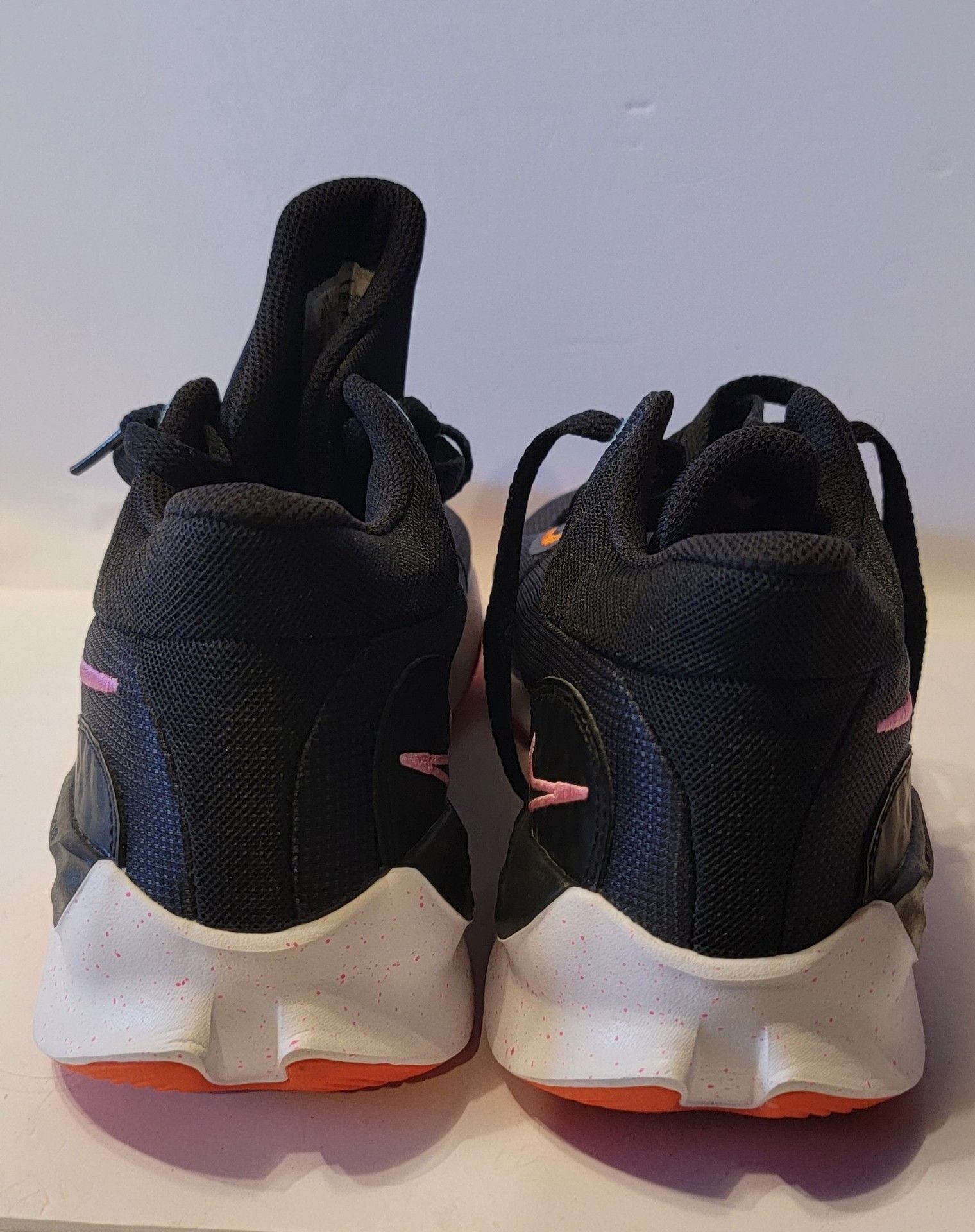 Nike Basketball Shoes Black Pink Orange 4