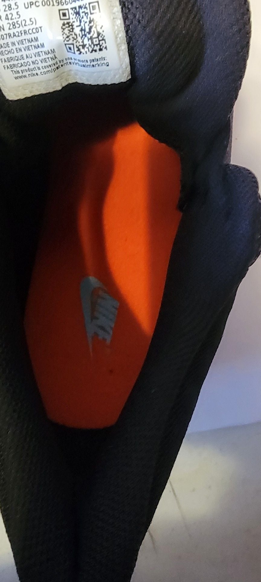 Nike Basketball Shoes Black Pink Orange 11