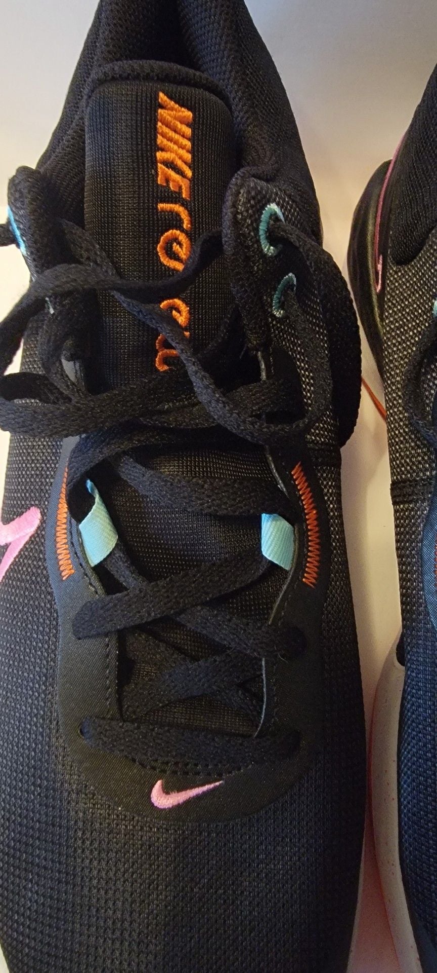 Nike Basketball Shoes Black Pink Orange 13
