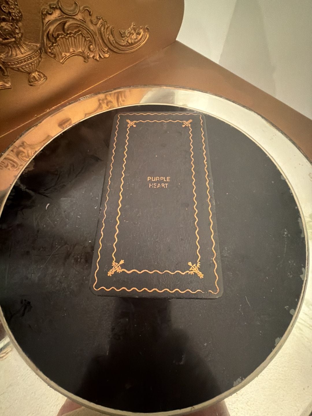 Vintage WWII US Military Purple Heart Medal Presentation Box Case 1