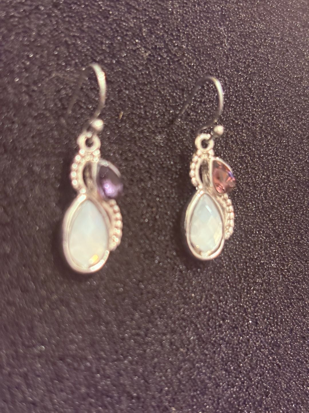 Moonstone Teardrop Earrings 6