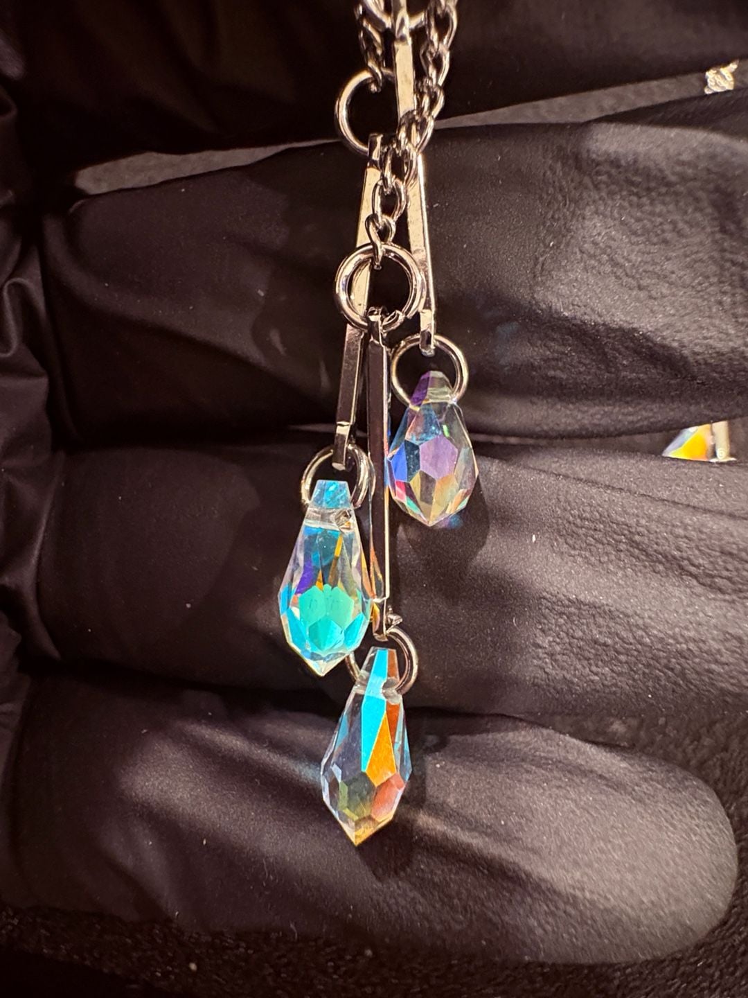 Crystal Dangle Earrings 3