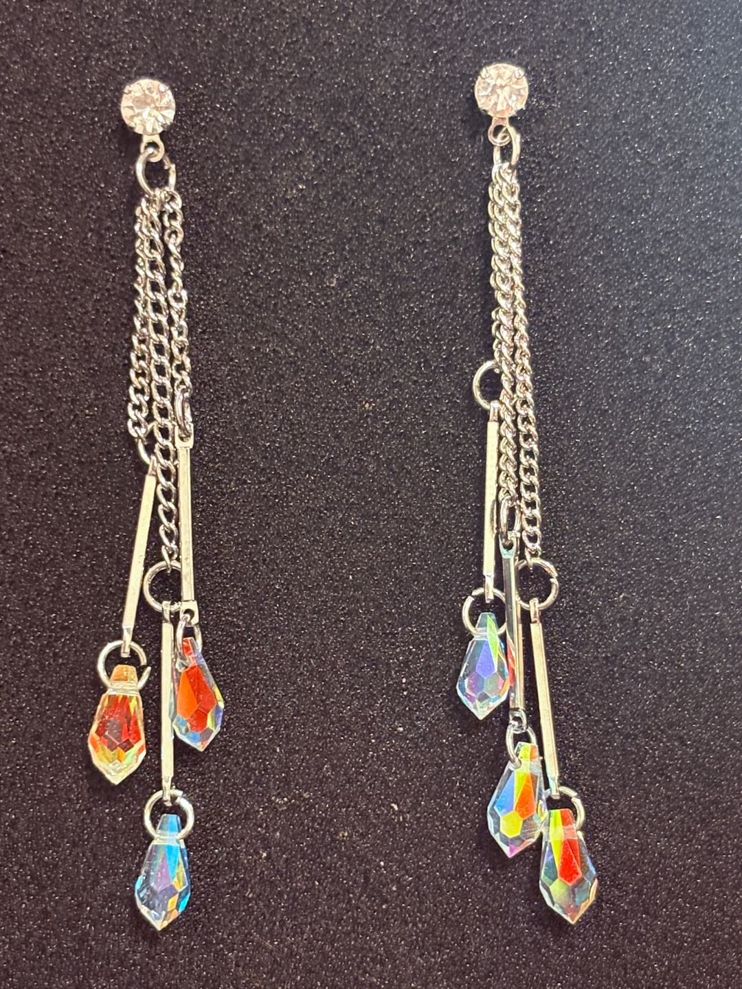 Crystal Dangle Earrings 4