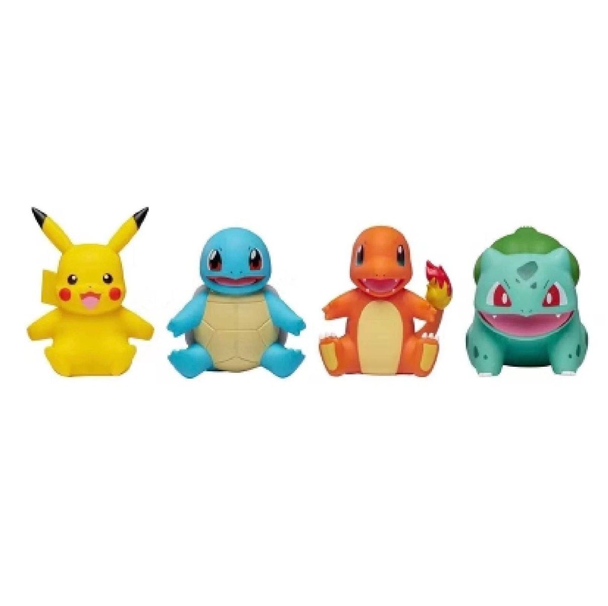 Jazwares Pokemon Select Vinyl Figure 4-Pack Bulbasaur Charmander Squirtle 3