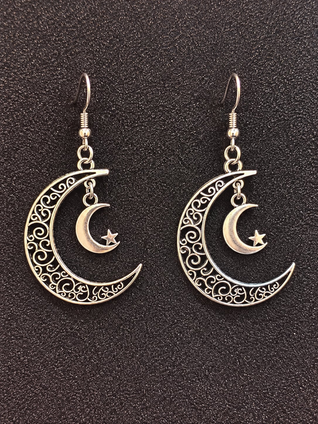 Moon Earrings Boho 2