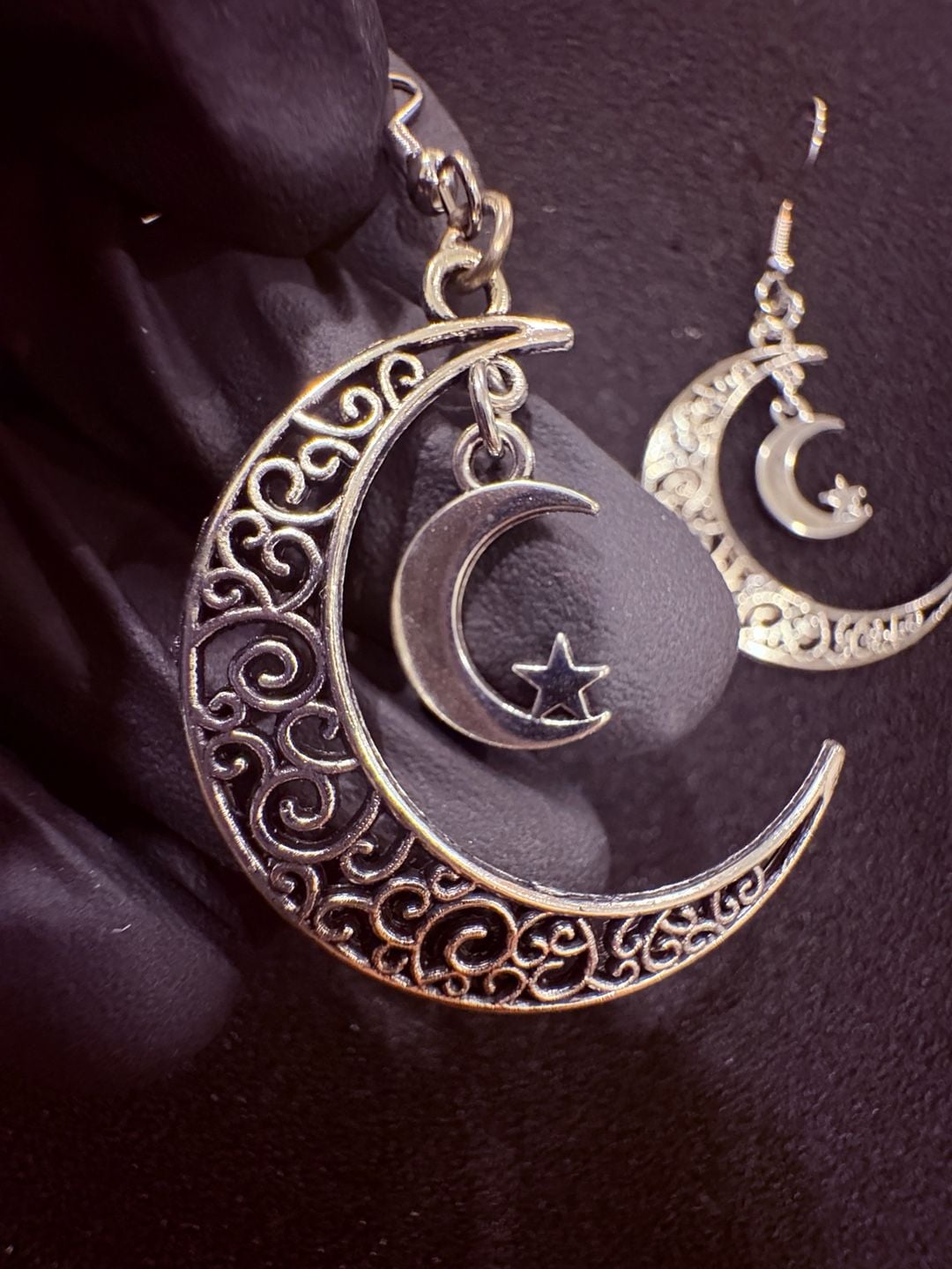 Moon Earrings Boho 3